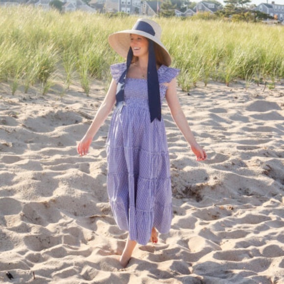 NWT Hill House Ellie Nap Dress in Navy Gingham - Picture 3 of 8